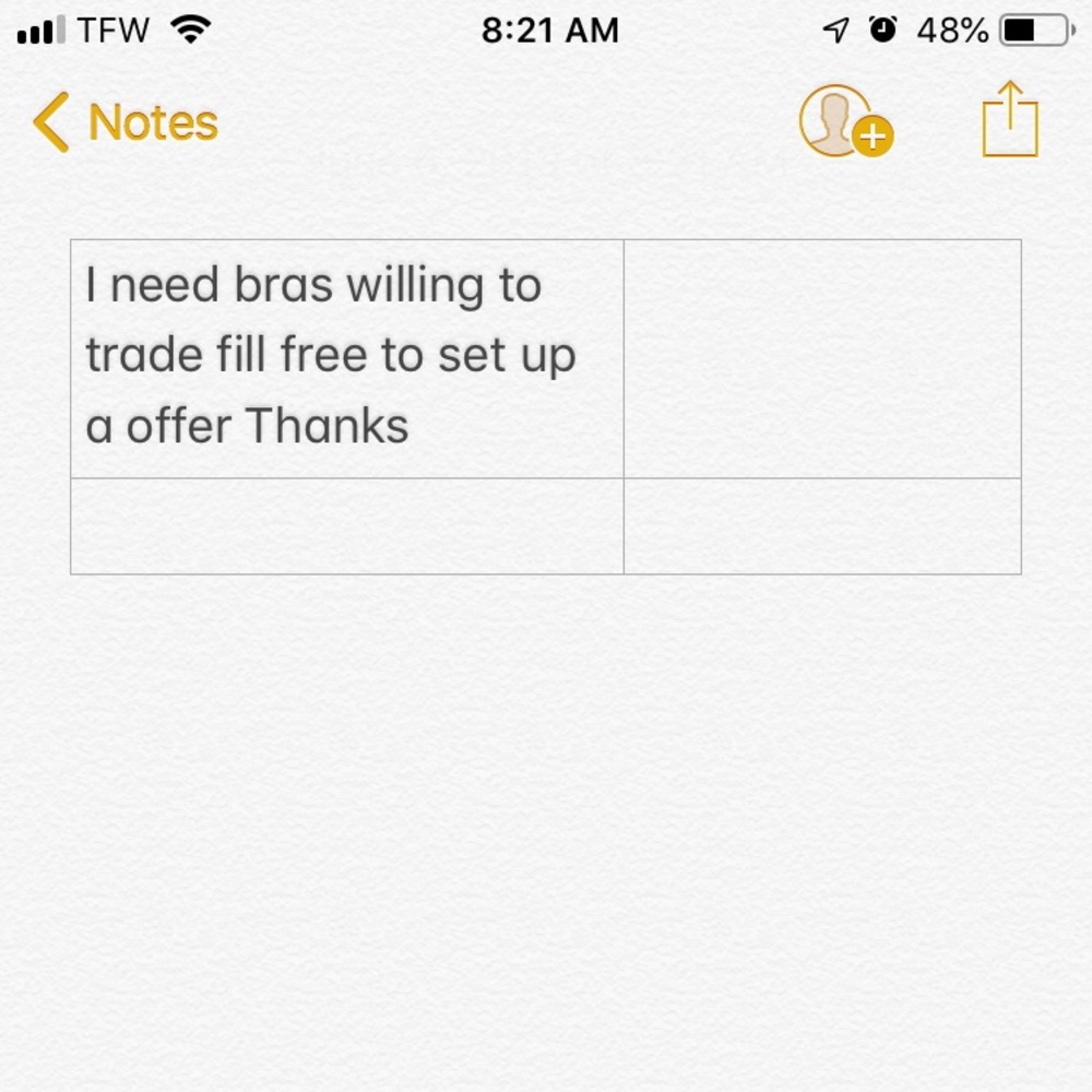 Up for Trades I need some bras 🤪36 d